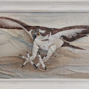 Original mixed media painting - On Target